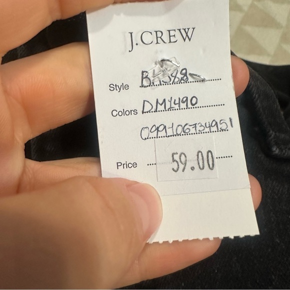 J crew Tall 9" mid-rise black skinny jean in signature stretch - Picture 5 of 5